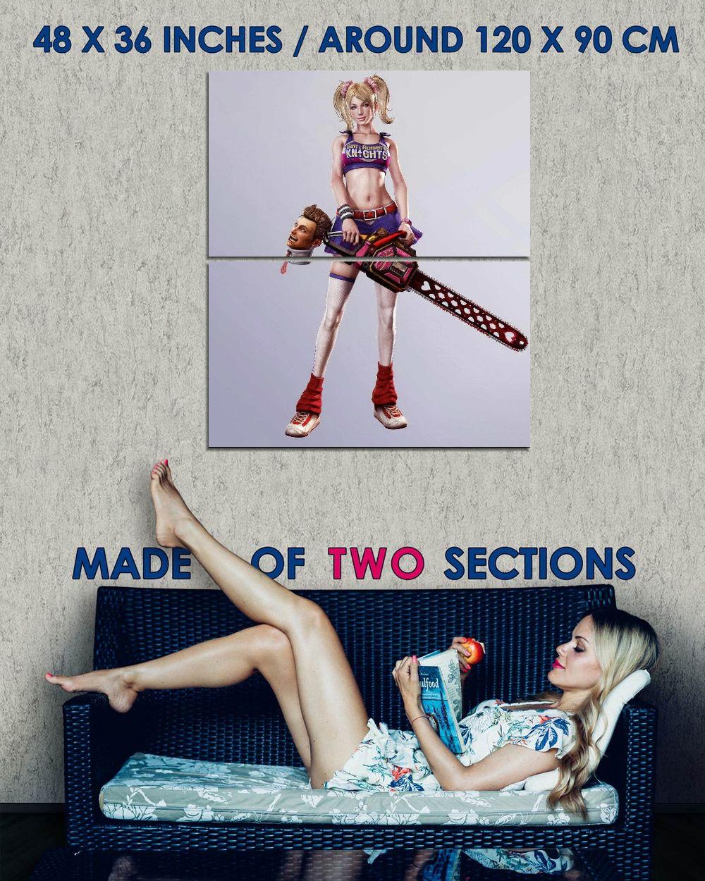 Lollipop Chainsaw Console Video Game Wall Art Home Decor - POSTER